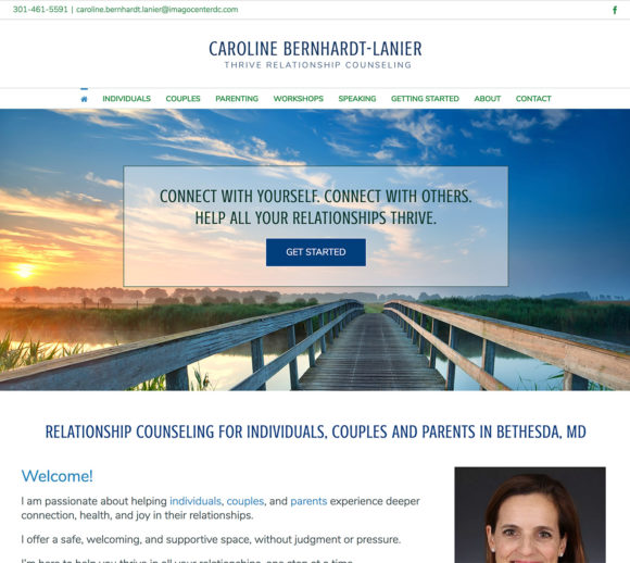 Therapist Website Design | Thrive Relationship Counseling