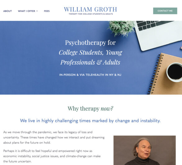 Therapist Website
