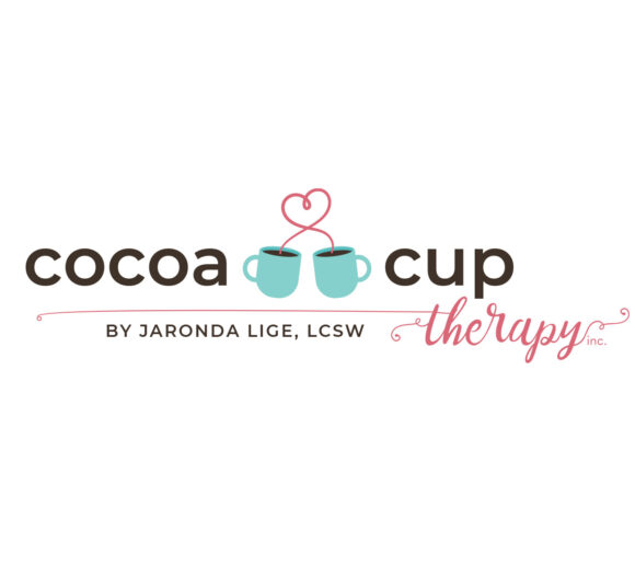 Therapist Logo Design | Cocoa Cup Therapy