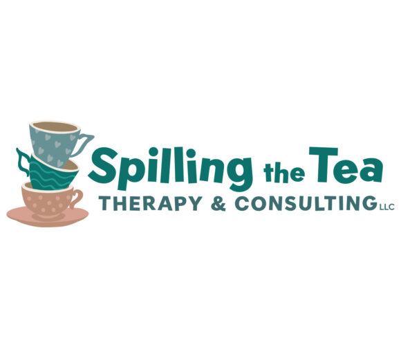 Therapist Logo Design | Spilling the Tea