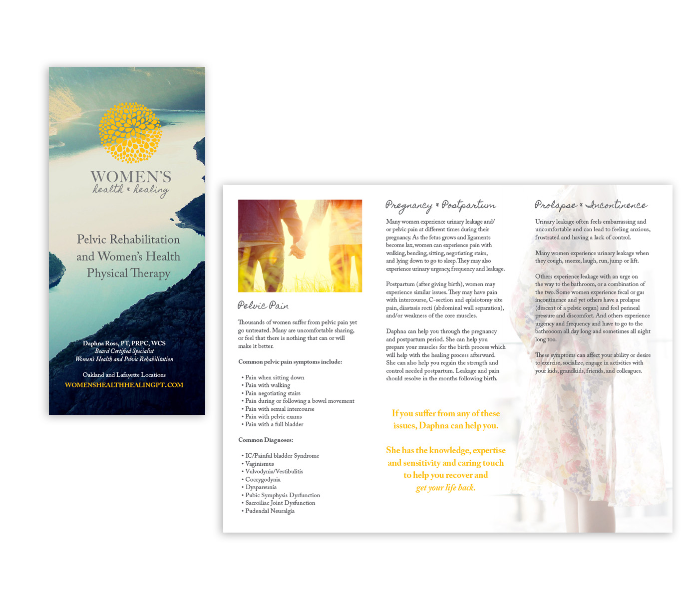 Women's Health and Healing Trifold Brochure