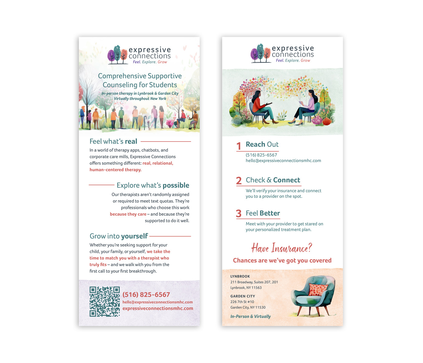 Expressive Connections Postcard